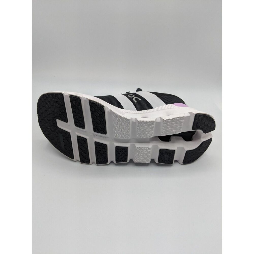 On Women's Cloudrunner Sneakers, Heron/Black, 6 Medium US - Picture 6 of 9